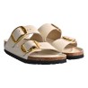 CIABATTA ARIZONA BIG BUCKLE SHINE BIRKENSTOCK 1026128 ECRU