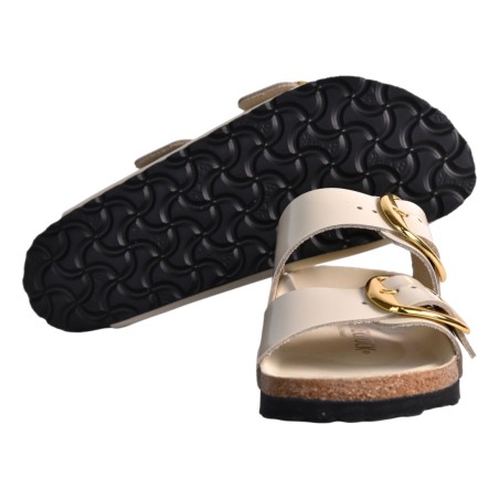 CIABATTA ARIZONA BIG BUCKLE SHINE BIRKENSTOCK 1026128 ECRU