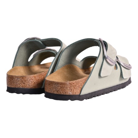 CIABATTA ARIZONA BIG BUCKLE NUBUCK BIRKENSTOCK 1029311 SAGE