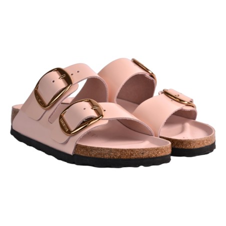 CIABATTA ARIZONA BIG BUCKLE SHINE BIRKENSTOCK 1029392 ROSE