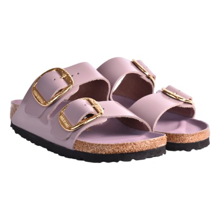 CIABATTA ARIZONA BIG BUCKLE SHINE BIRKENSTOCK 1029762 PURPLE