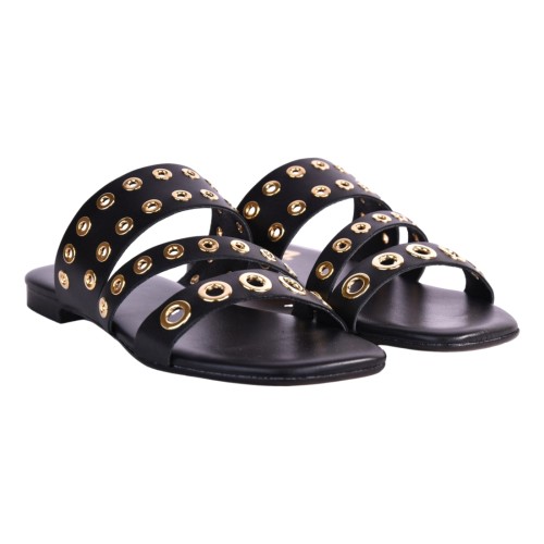 CIABATTA FORI ORO J.O.LUXURY STYLE 8067 NERO