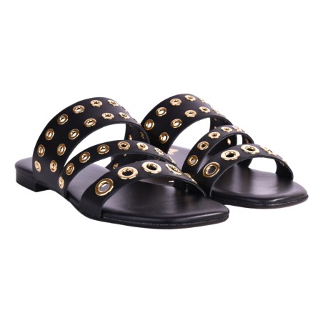 CIABATTA FORI ORO J.O.LUXURY STYLE 8067 NERO