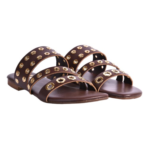 CIABATTA FORI ORO J.O.LUXURY STYLE 8067 T.MORO