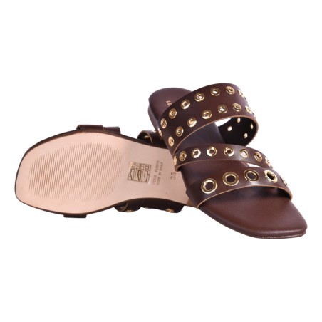 CIABATTA FORI ORO J.O.LUXURY STYLE 8067 T.MORO