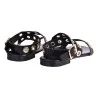 SANDALO FORI ORO J.O.LUXURY STYLE 8096 NERO