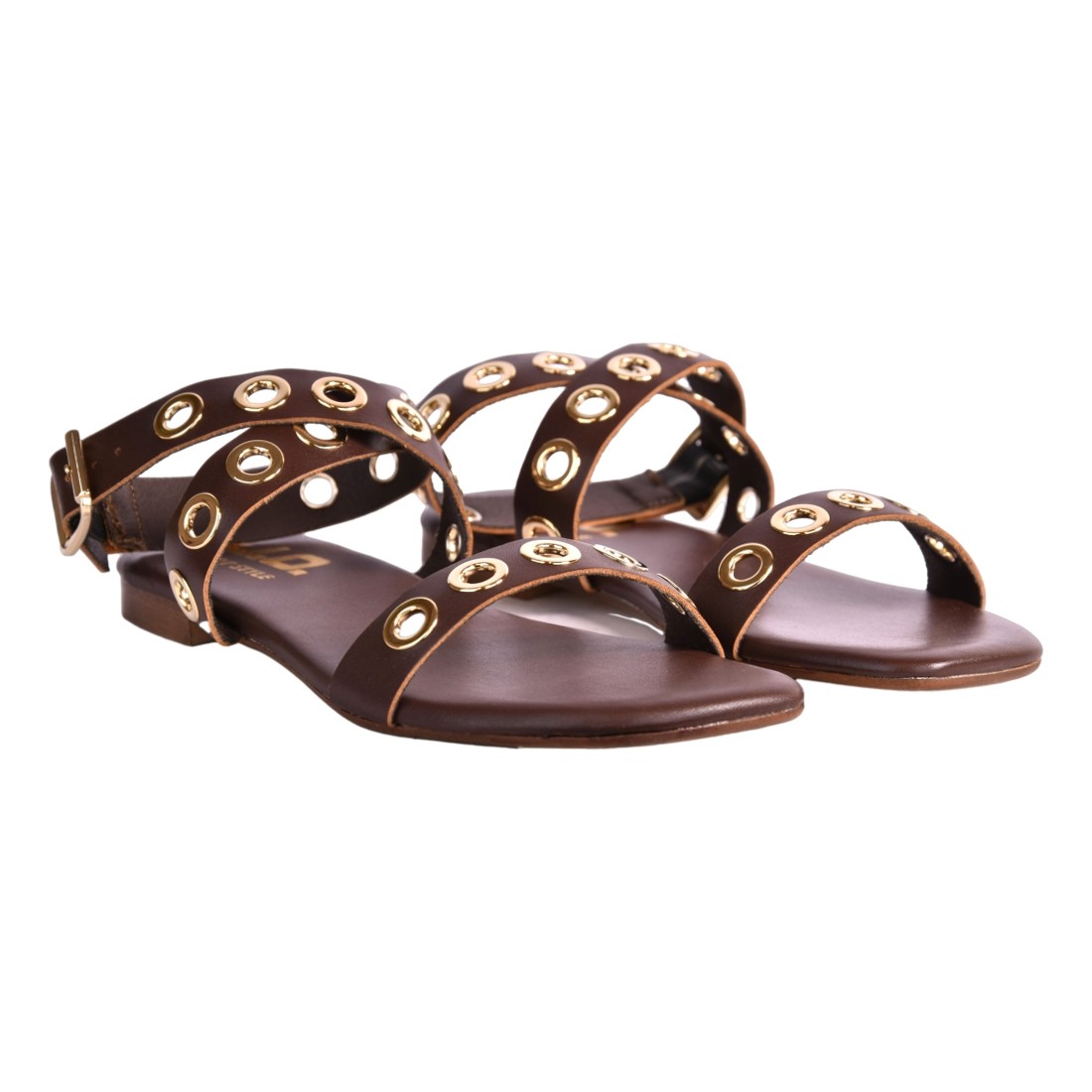 SANDALO FORI ORO J.O.LUXURY STYLE 8096 T.MORO