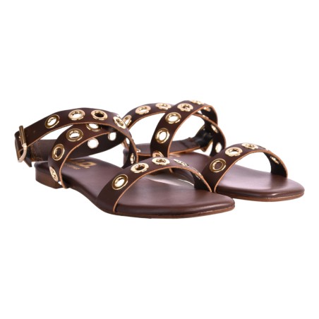 SANDALO FORI ORO J.O.LUXURY STYLE 8096 T.MORO
