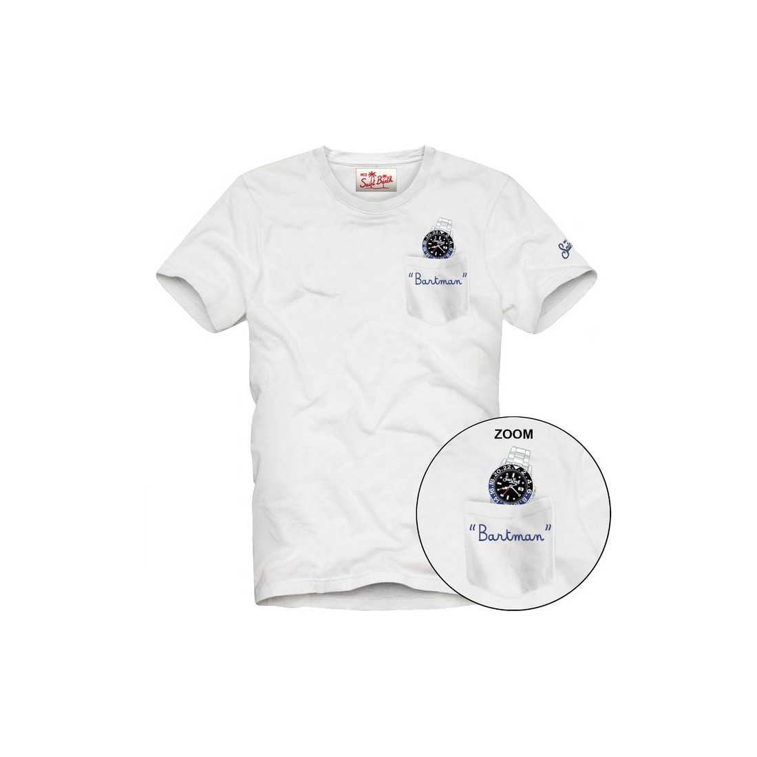 AUSTIN T-SHIRT ST.BARTH MAN MC2 SAINT BARTH AUS0001 02523H