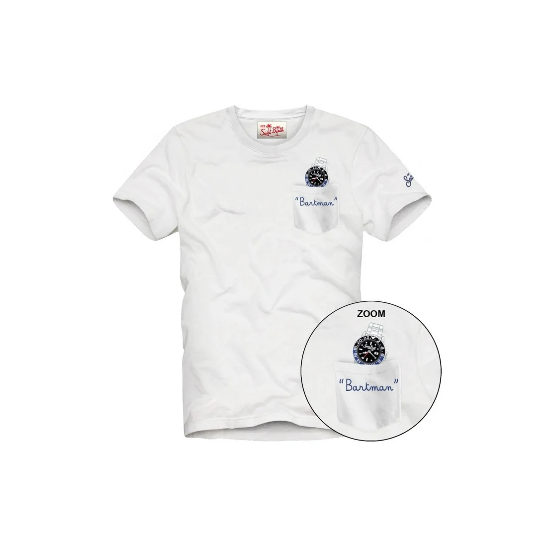 AUSTIN T-SHIRT ST.BARTH MAN MC2 SAINT BARTH AUS0001 02523H