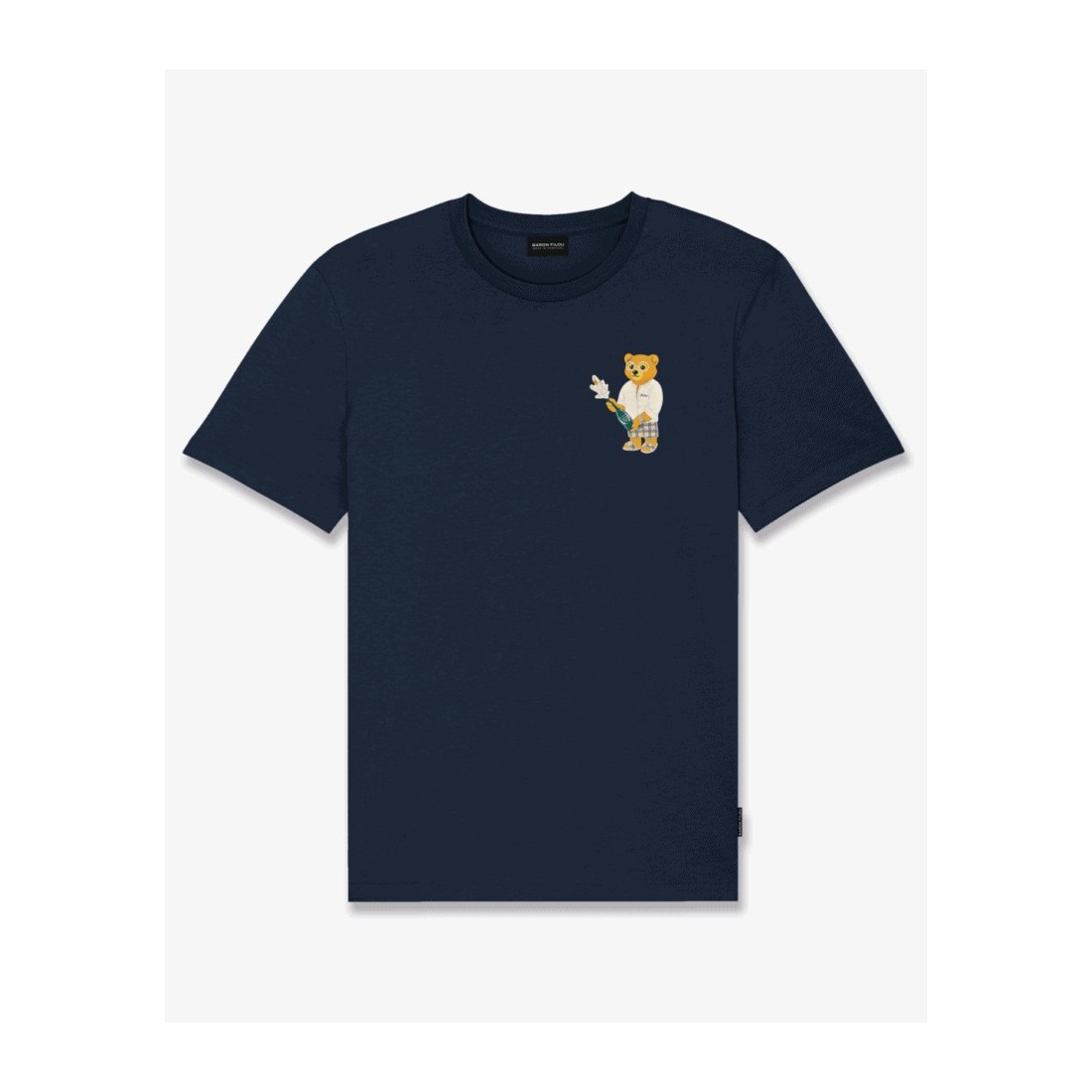 T-SHIRT FILOU 114 EMBROIDERED BARON FILOU FIL114TSEM NAVY