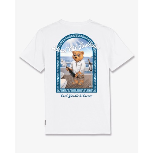 T-SHIRT FILOU 114 BACKPRINT BARON FILOU FIL114TSGR WHITE