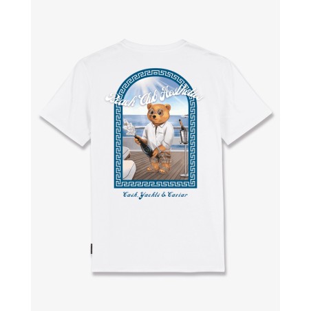 T-SHIRT FILOU 114 BACKPRINT BARON FILOU FIL114TSGR WHITE