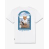 T-SHIRT FILOU 114 BACKPRINT BARON FILOU FIL114TSGR WHITE