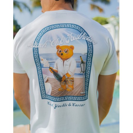 T-SHIRT FILOU 114 BACKPRINT BARON FILOU FIL114TSGR WHITE