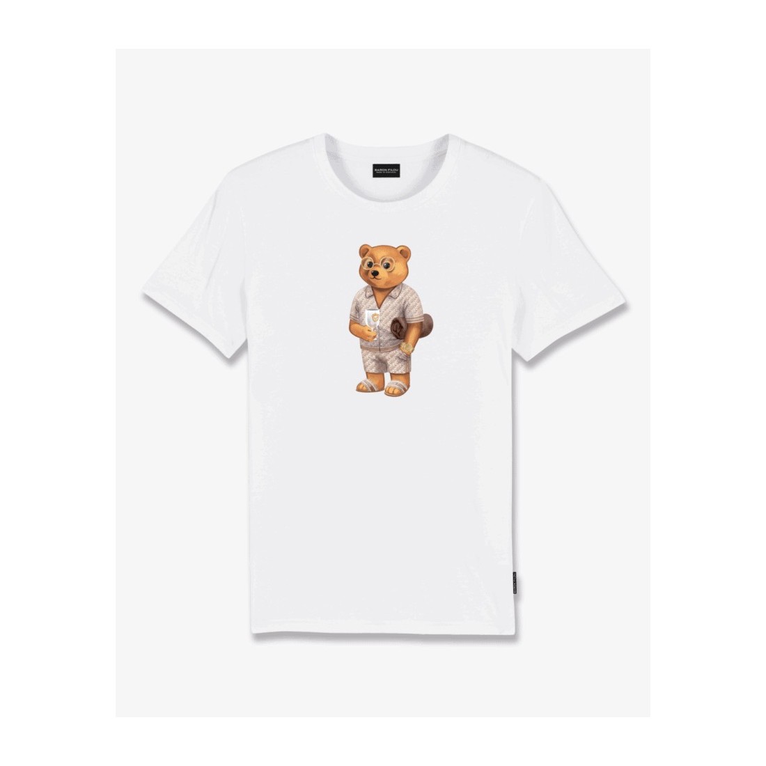 T-SHIRT FILOU 115 BARON FILOU FIL115TS WHITE