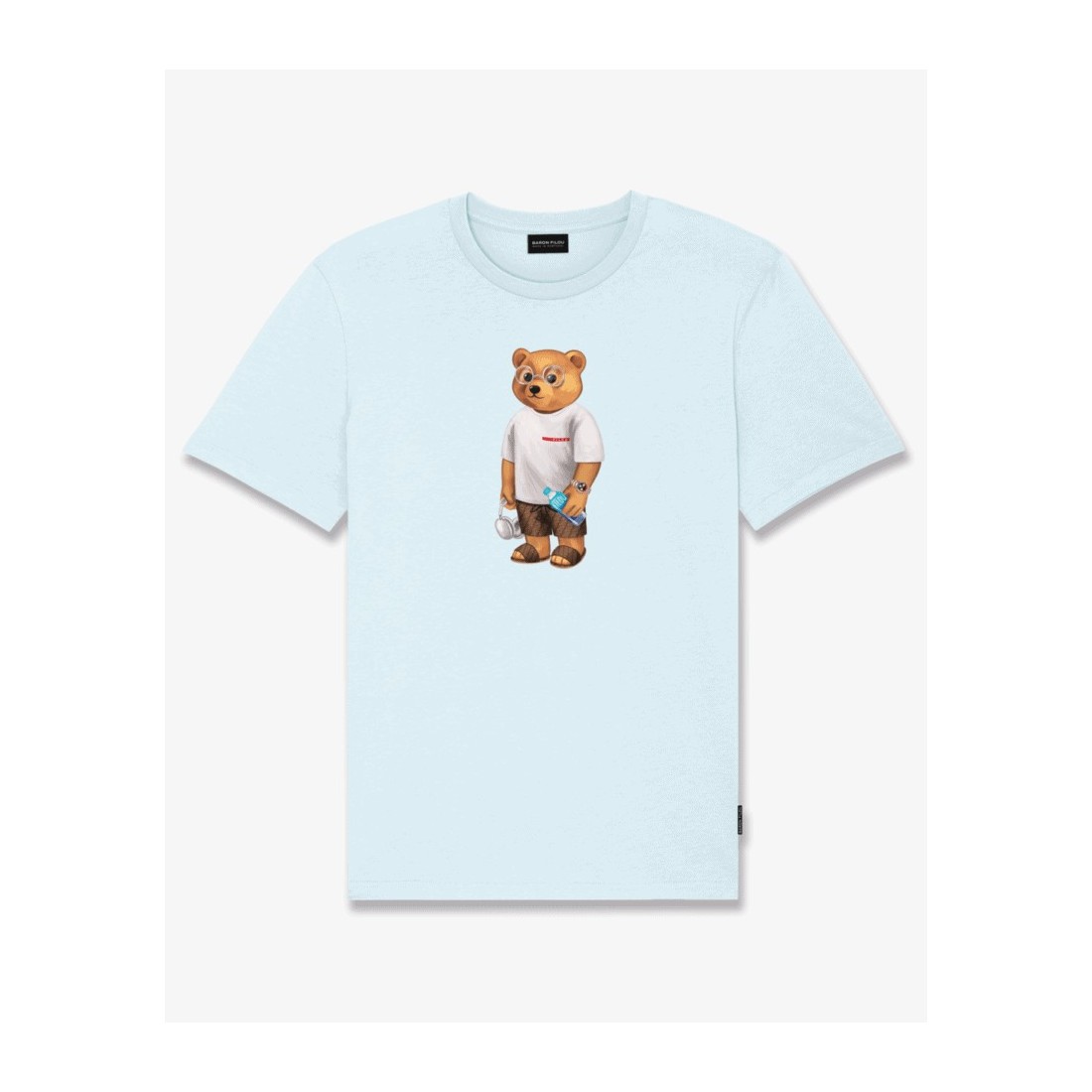 T-SHIRT FILOU 121 BARON FILOU FIL121TS SKYBLUE