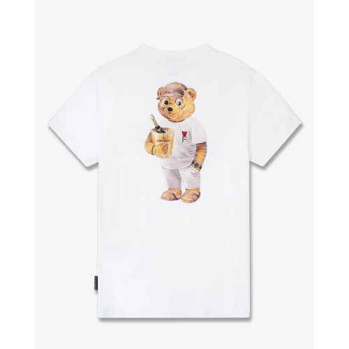T-SHIRT FILOU 123 BACKPRINT BARON FILOU FIL123TSBO WHITE
