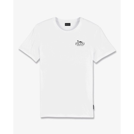 T-SHIRT FILOU 123 BACKPRINT BARON FILOU FIL123TSBO WHITE