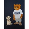 T-SHIRT FILOU 124 EMBROIDERED BARON FILOU FIL124TSEM NAVY