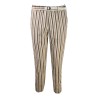 PANTALONE RIGHE WHITE SAND SU66355 145