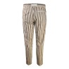 PANTALONE RIGHE WHITE SAND SU66355 145