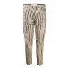 PANTALONE RIGHE WHITE SAND SU66355 145