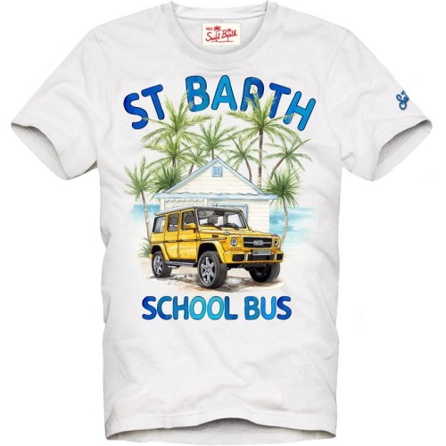 T-SHIRT BOY SUMMER SCHOOL BUS MC2 SAINT BARTH TSH0001 01246H