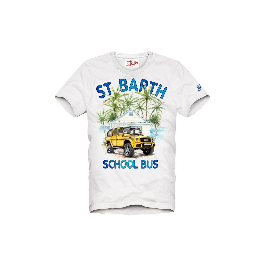 T-SHIRT BOY SUMMER SCHOOL BUS MC2 SAINT BARTH TSH0001 01246H