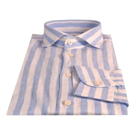 CAMICIA IN LINO BASTONCINO B4218.166 01
