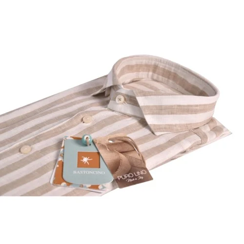 CAMICIA IN LINO BASTONCINO B4218.166 05