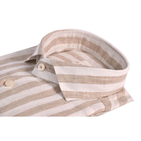 CAMICIA IN LINO BASTONCINO B4218.166 05