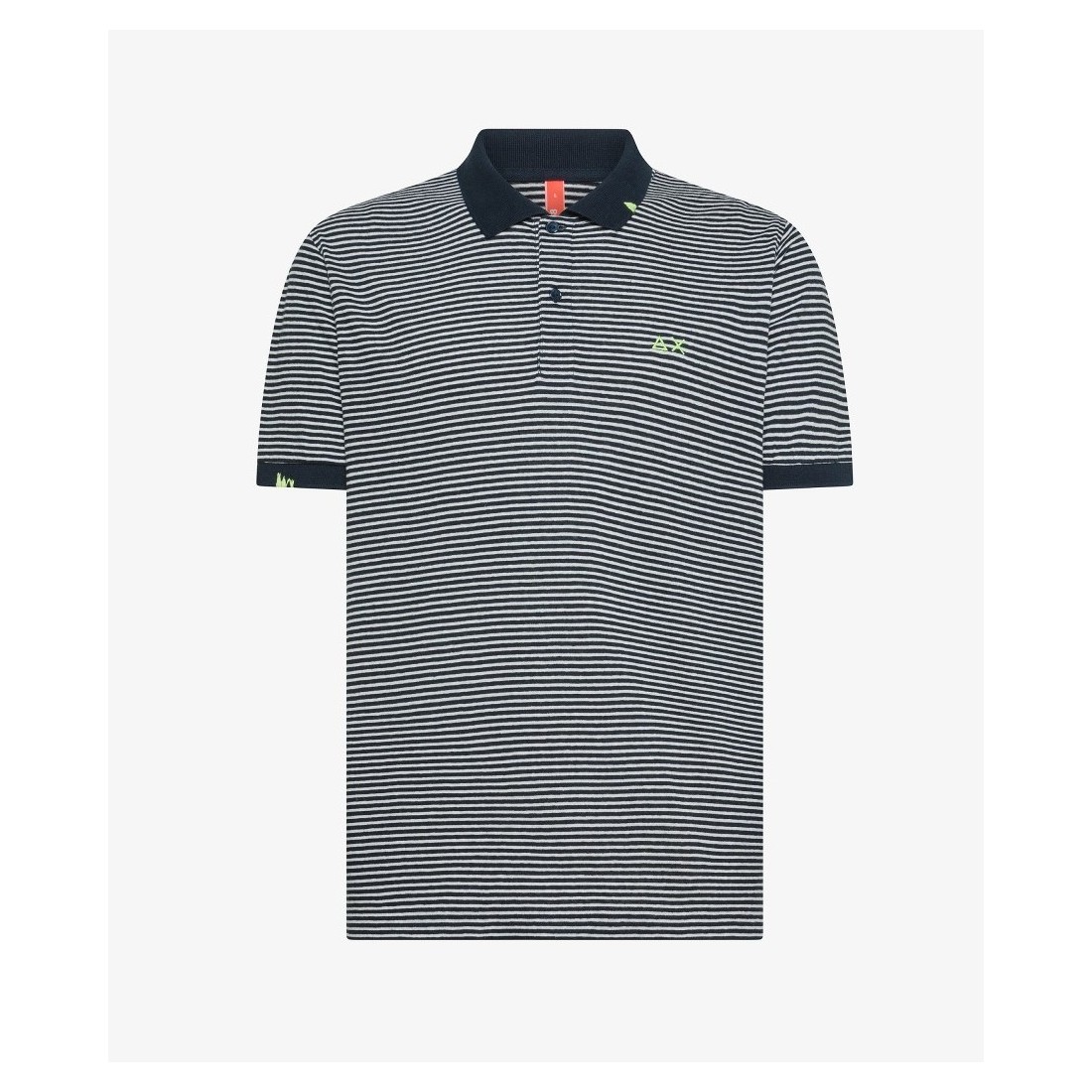 POLO JERSEY LINEN STRIPES SUN68 A35145 0731