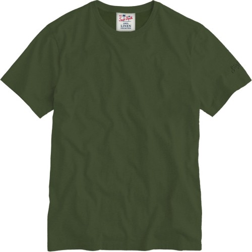 ECSTASEA LINEN T-SHIRT52 MC2 SAINT BARTH ECS0003 00019H