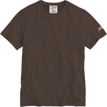 ECSTASEA LINEN T-SHIRT18 MC2 SAINT BARTH ECS0003 00132H