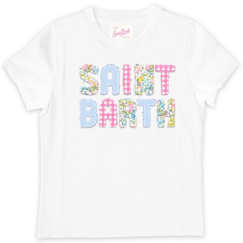 ELLY T-SHIRT SB01 MULTIC PATCH MC2 SAINT BARTH ELLY001 00165H