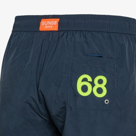 SWIM PANT LOGO FLUO SUN68 H33108 07