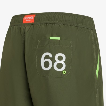 SWIM PANT EDGE FLUO SUN68 H35107 19