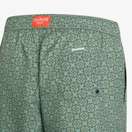 SWIM PANT OPTICAL SUN68 H35110 3784