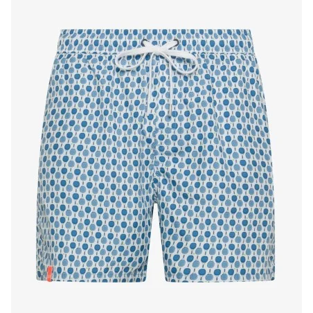 SWIM PANT SMALL PATTERN SUN68 H35111 0113