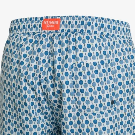 SWIM PANT SMALL PATTERN SUN68 H35111 0113
