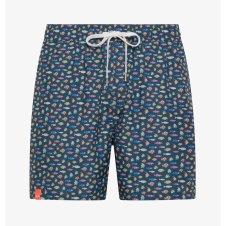 SWIM PANT SMALL PATTERN SUN68 H35111 0701