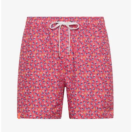 SWIM PANT SMALL PATTERN SUN68 H35111 1058