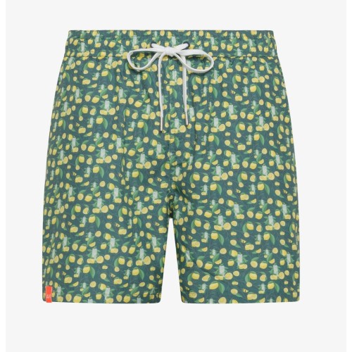 SWIM PANT SMALL PATTERN SUN68 H35111 3732