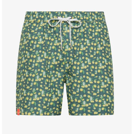 SWIM PANT SMALL PATTERN SUN68 H35111 3732