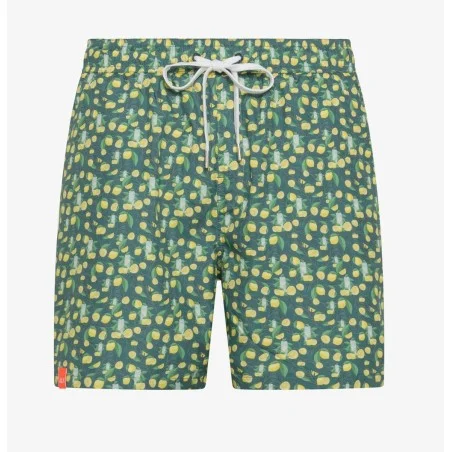 SWIM PANT SMALL PATTERN SUN68 H35111 3732