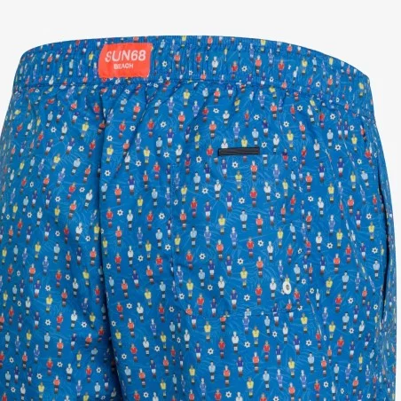 SWIM PANT SMALL PATTERN SUN68 H35111 5801