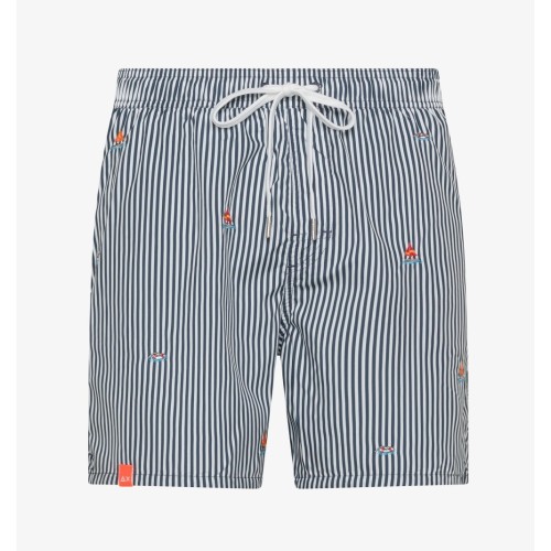 SWIM PANT SMALL EMBROIDERY SUN68 H35112 0701