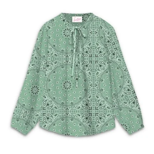 HARPER BLOUSE BANDANNA ROUND 53 MC2 SAINT BARTH HRP001 01144H
