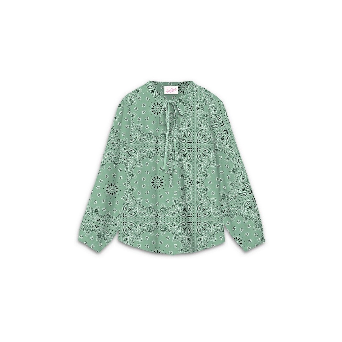 HARPER BLOUSE BANDANNA ROUND 53 MC2 SAINT BARTH HRP001 01144H